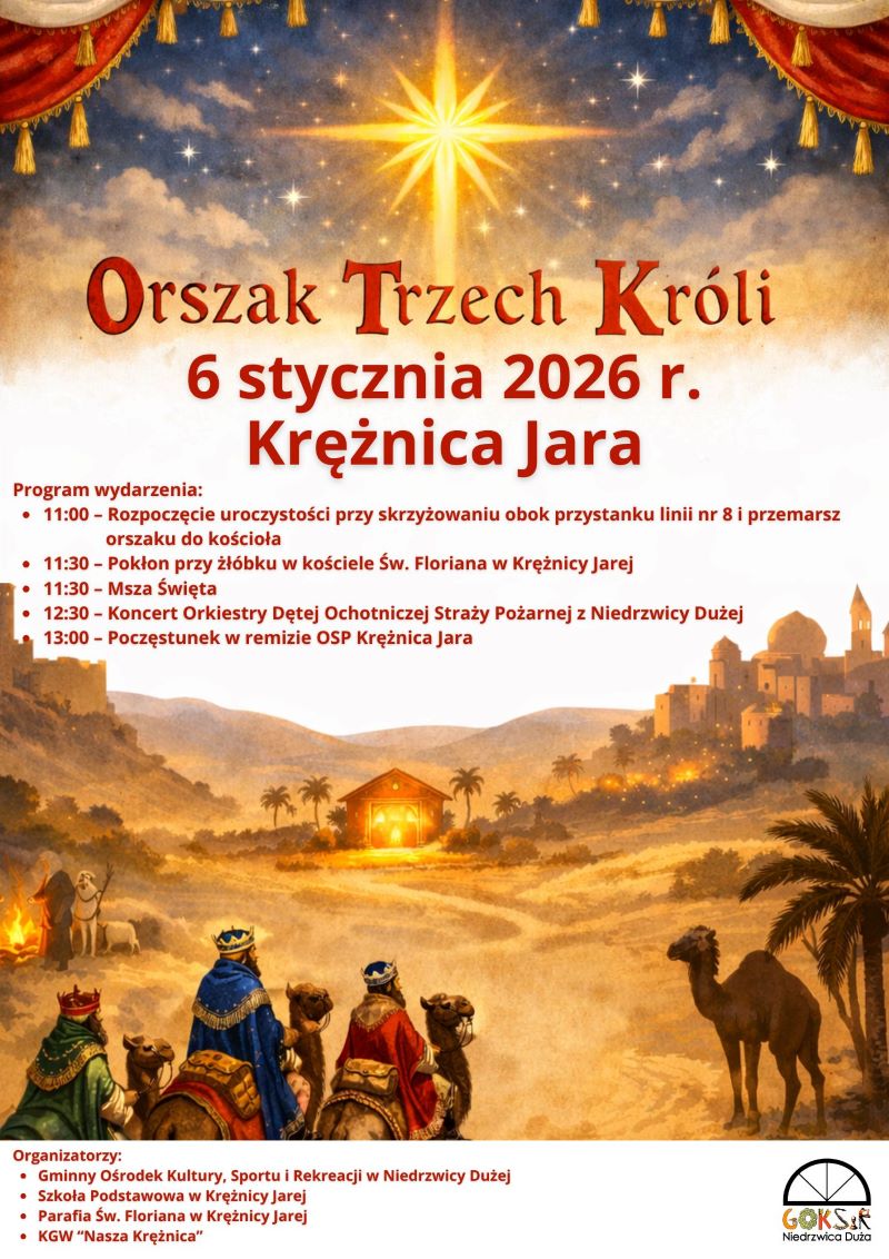 Plakat Orszaku Trzech Króli